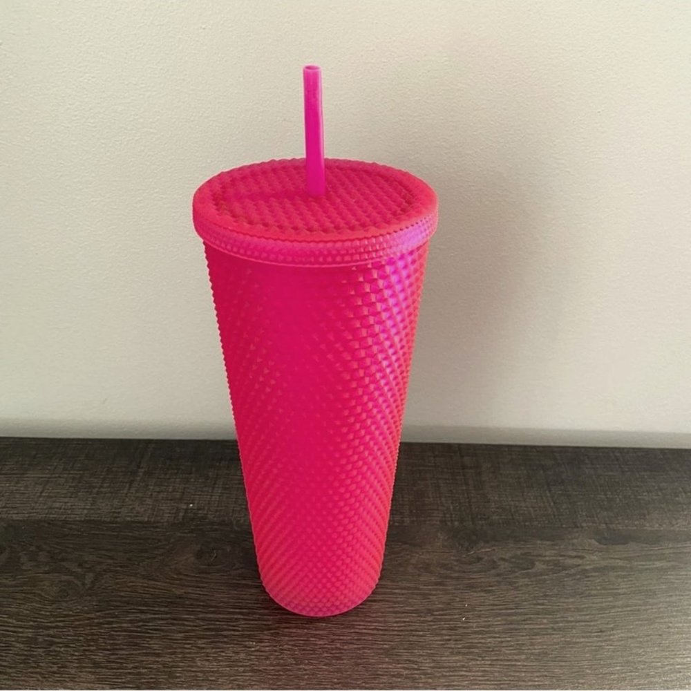 Starbucks 2021 Barbie Studded Hot Pink Venti Tumbler